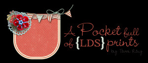 Pocket full of LDS prints