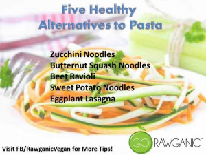 Healthy pasta alternatives