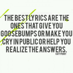 Lyrics -- yes katy perry. 'sometimes when i miss you, i put those ...