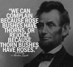 Well said Mr. President