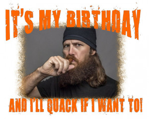 Duck Dynasty Birthday T-Shirt - Kids & Adult Sizes Available