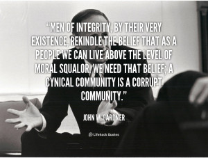 Men of Integrity Quotes