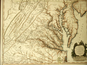 Colonial Virginia Map