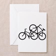 Bike Love Greeting Card for