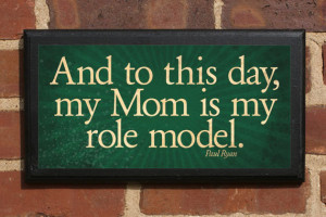 Mother's Day Vintage Style Quote Plaque Sign - Custom Color
