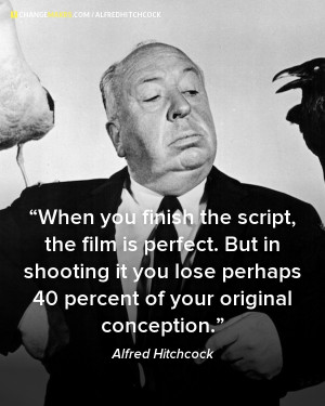 Alfred Hitchcock #Quote