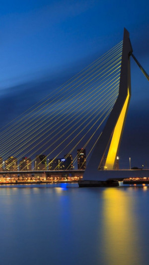 The Swan' in Rotterdam was designed by architect Ben van Berkel ...