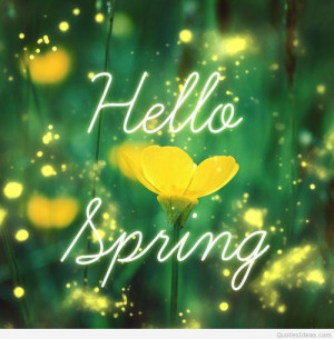 Hello Spring 21 march 2015 on imgfave