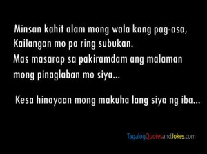 Inspirational Love Quotes Tagalog