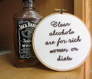 Ron Swanson Quote Hand Embroidery Hoop Art - Parks and Rec TV Quote ...