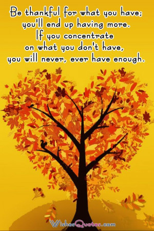 Thanksgiving Quotes to Share with Family and Friends