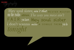 soul sister in Text-based Imagery