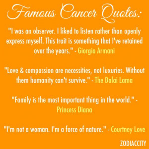 Zodiac cancer quotes
