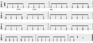 Power Chords Drop D Dropped-d rhythm guitar