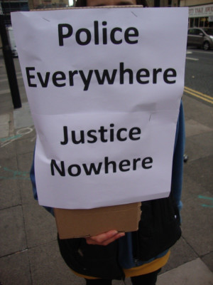 Newcastle Protest Against Police Violence