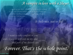 Buffy and ANgel Quotes Wallpaper