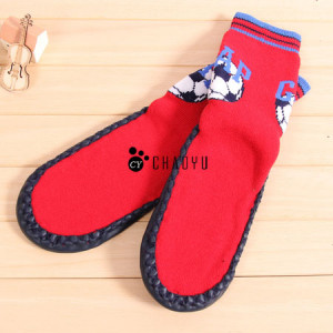 rubber sole slipper socks