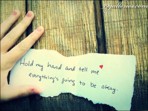 Hold My Hand (ON-HOLD)