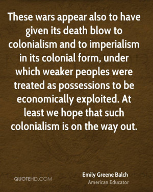 Emily Greene Balch Quotes