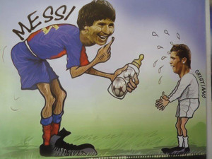 Funny messi pic, funny messi image, fun with messi, messi fun picture ...