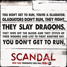scandal gladiator code more scandal gladiator quotes scandal quotes ...