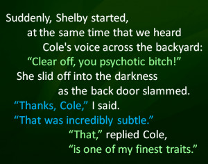 Shiver - Cole by bookworm16016