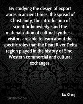 Tao Cheng - By studying the design of export wares in ancient times ...
