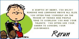 Rerun Which Peanuts Character Are You?