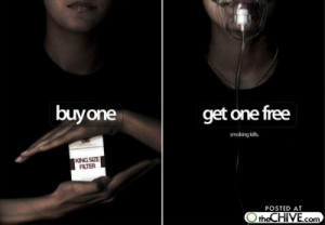 anti smoking advertising 1 Clever and impactful anti smoking ads, Part ...
