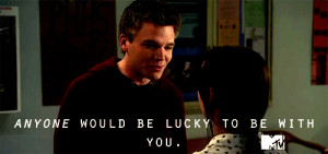 Awkward #Jenna Hamilton #Jake Rosati #love #Awkward quote #MTV #cute