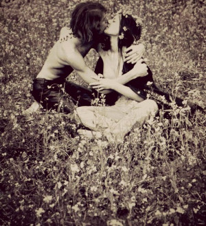 hippie couple on Tumblr