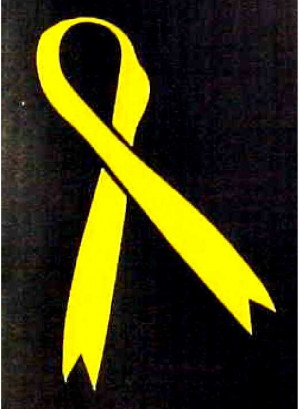 Yellow ribbon photo