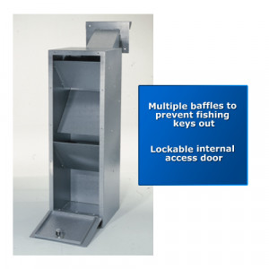 Key Drop Box for Doors