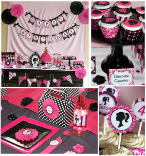 barbie birthday party supplies