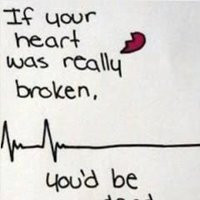 funny broken heart quotes photo: If Your Heart Was Really Broken Funny ...