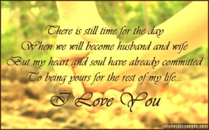 Romantic Love Quotes To My Wife ~ I Love You Messages for Fiance ...