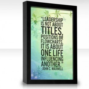 Leadership is not about titles. Well said from a true influencer. | # ...