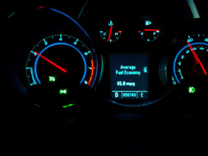 Thread: Late Night Drive - 45 MPG out of my 2011 Automatic, 1.4T