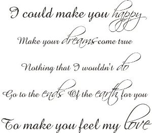 Make You Feel My Love Quotes
