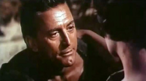 Kirk Douglas as Spartacus in Spartacus (1960)