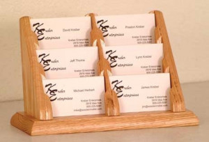 top business card holders are an attractive way to display multiple ...