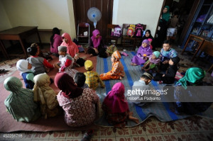 Visually impaired students attend to Ramadan class at The Foundation ...