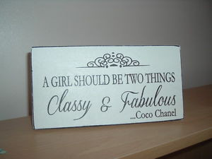 shabby-and-chic-classy-fabulous-coco-chanel-quote-plaque-sign-8x4