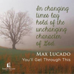 Character of God...