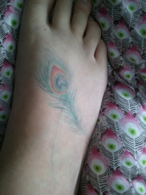 As like other tattoo, the peacock feather tattoo has several meanings ...