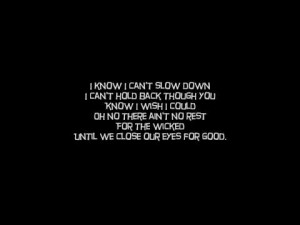 Ain`t No Rest For The Wicked by Cage The Elephant |Lyrics|