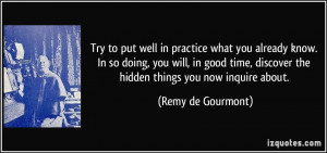 More Remy de Gourmont Quotes