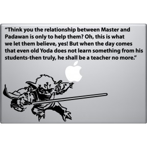 Master Yoda with Quote
