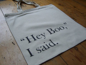 Harper Lee Hey Boo To Kill A Mockingbird Quote Book by Cloudshaped, $ ...