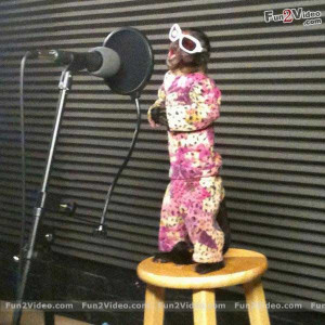 Funny Singer Monkey
